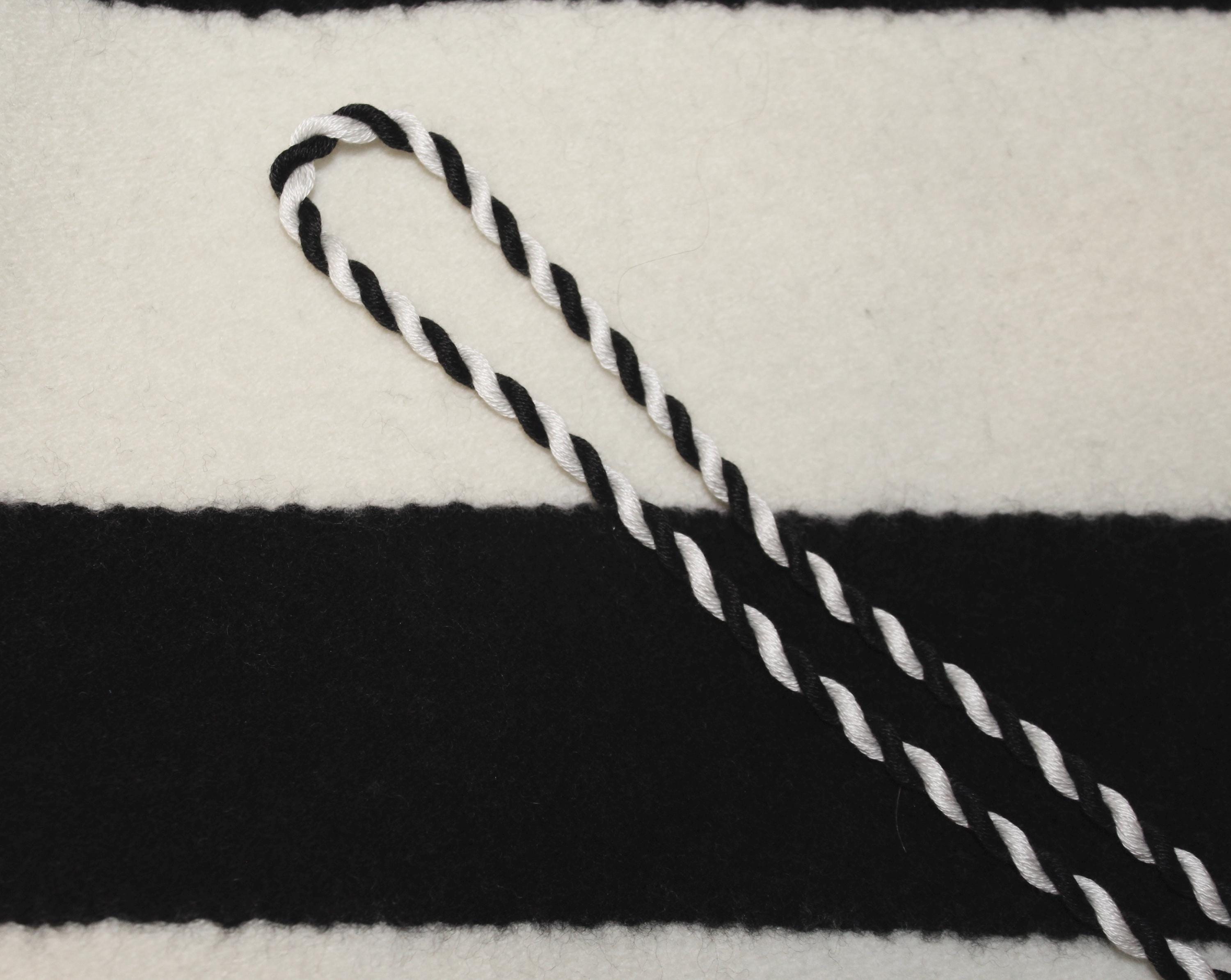 Needlepoint Cording for Ornament or Bag Charm