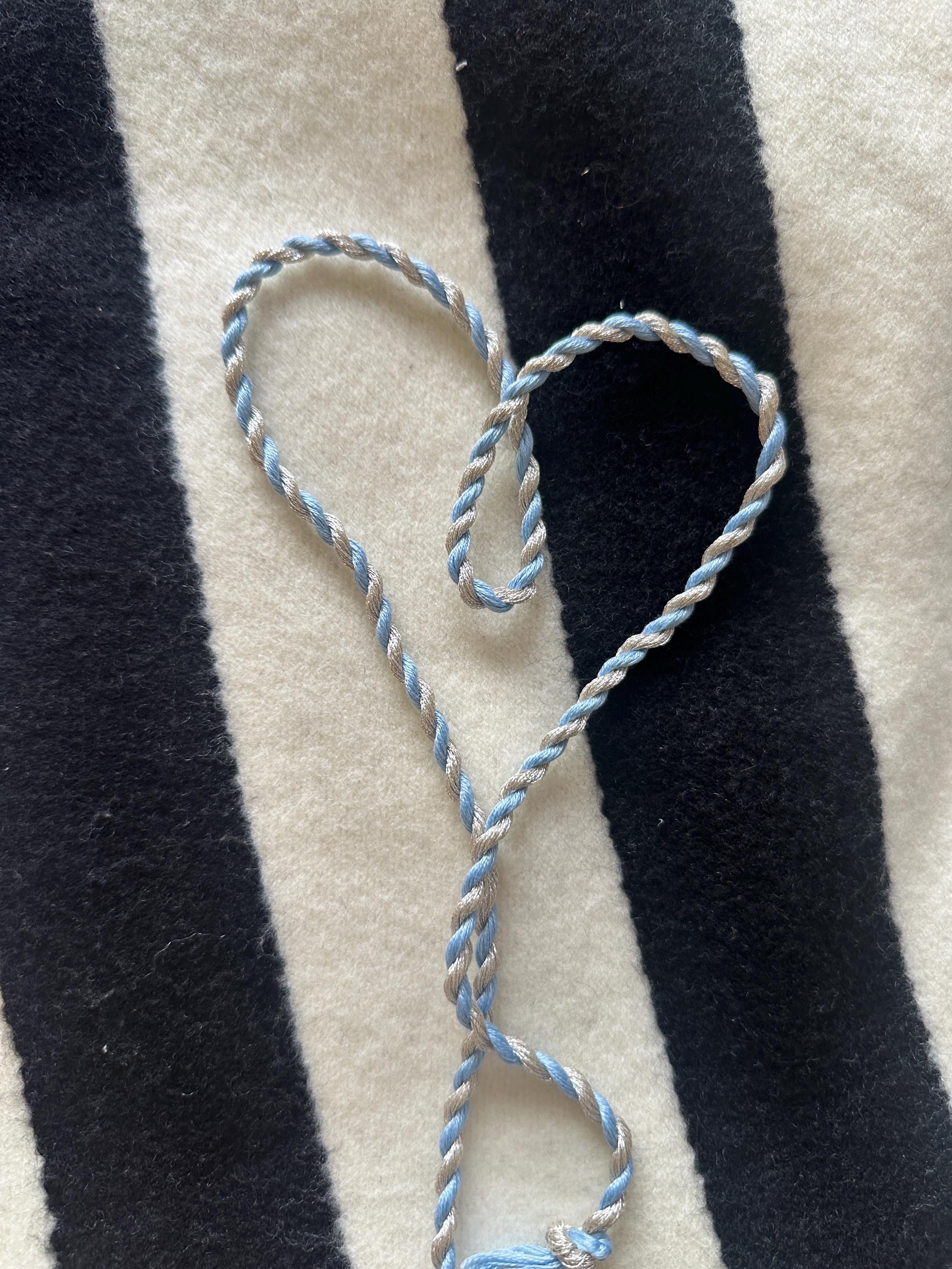 Needlepoint Cording for Ornament or Bag Charm