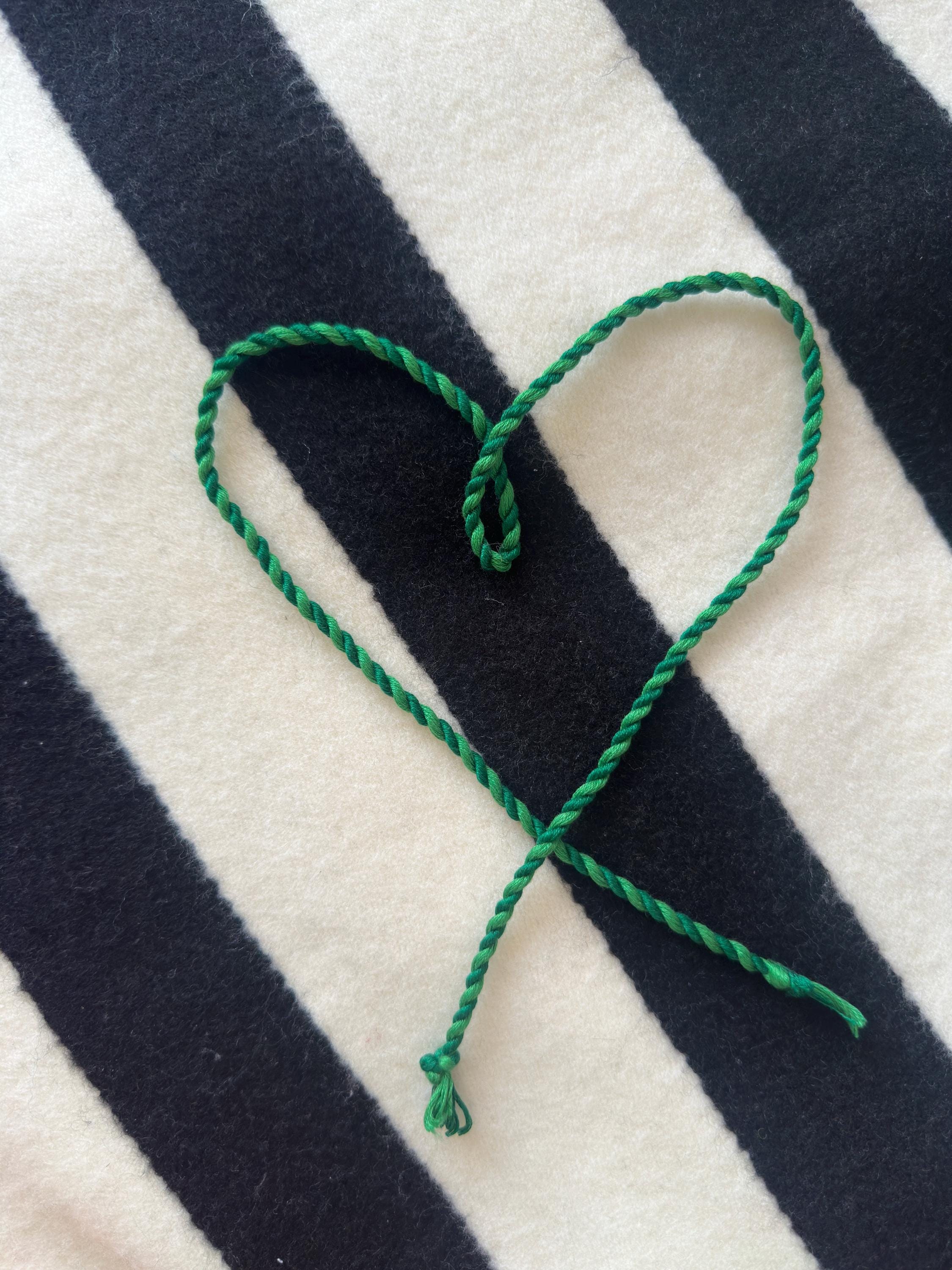 Needlepoint Cording for Ornament or Bag Charm
