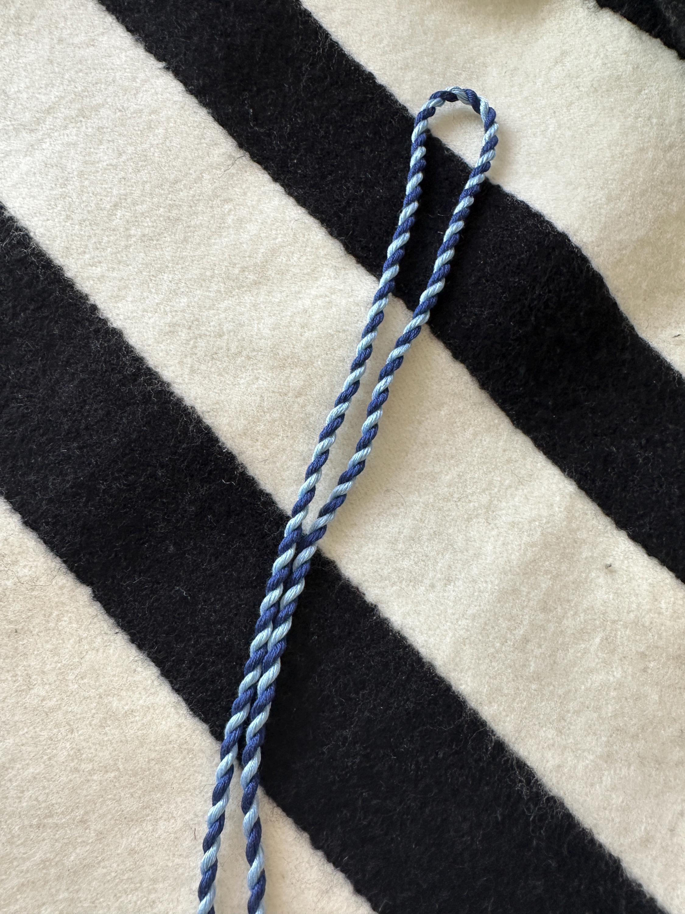 Needlepoint Cording for Ornament or Bag Charm