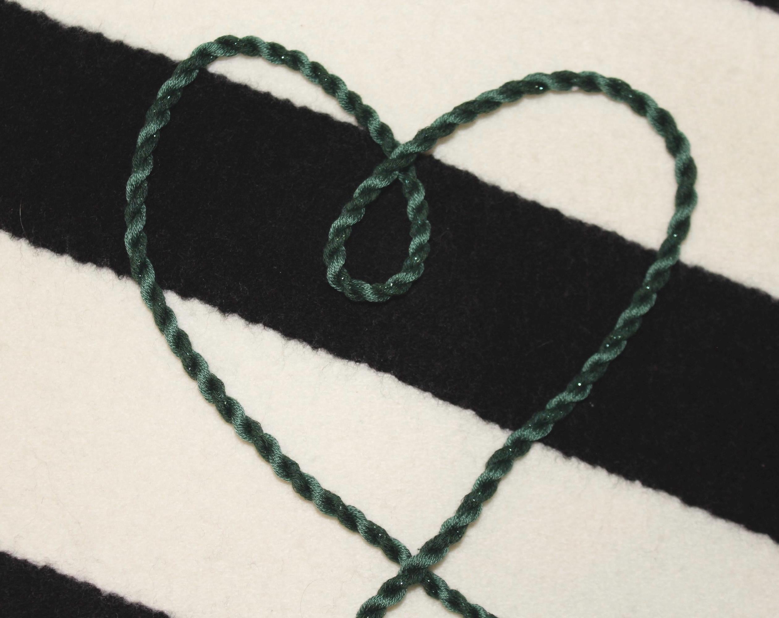 Needlepoint Cording for Ornament or Bag Charm