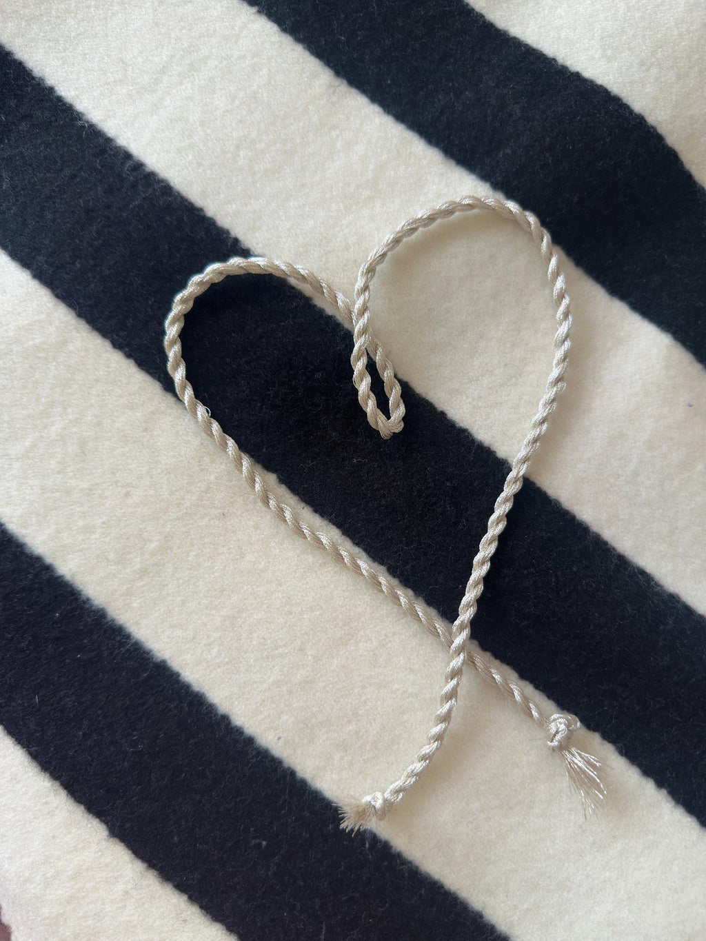 Metallic Needlepoint Cording for Ornament or Bag Charm