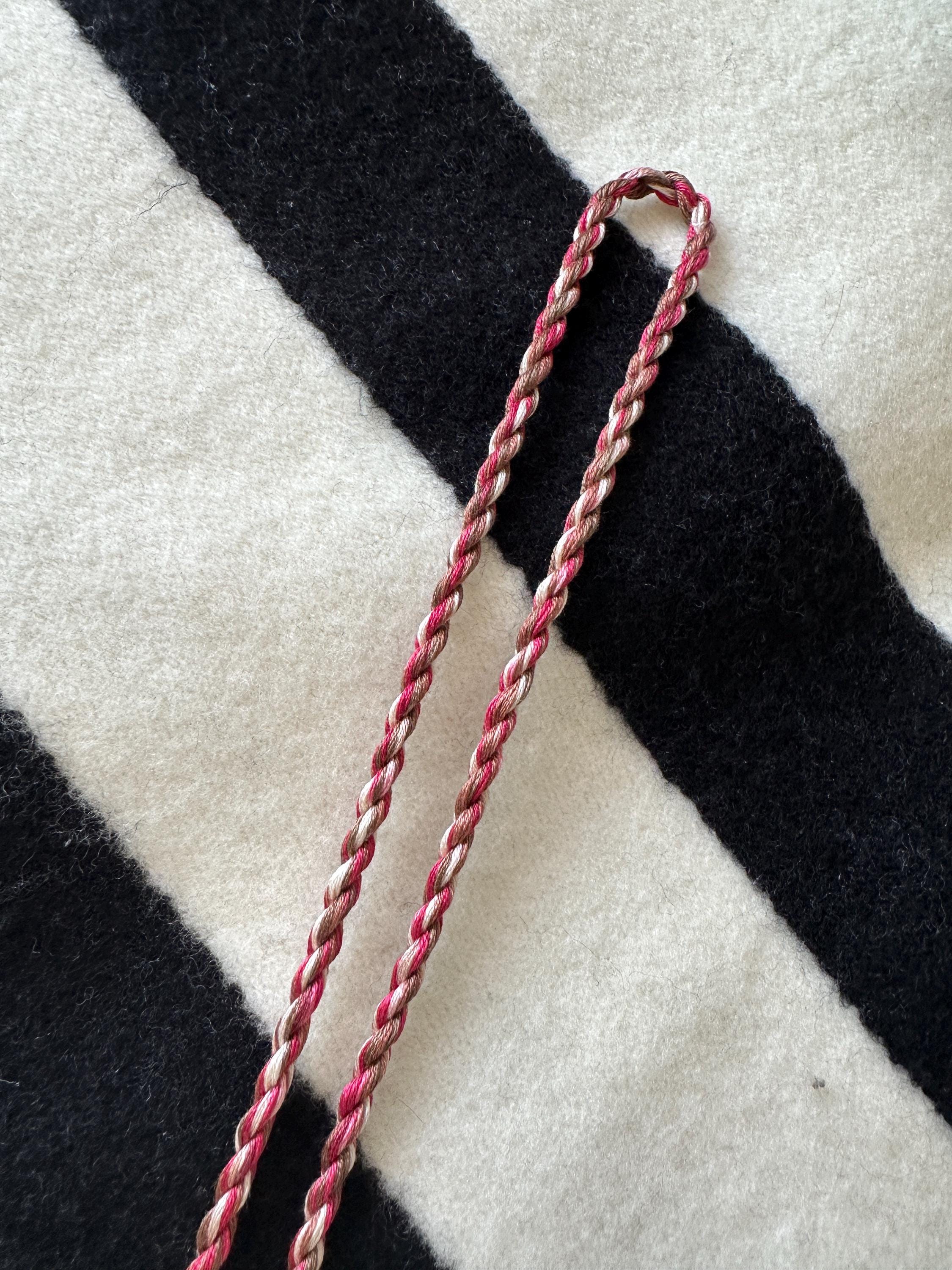 Needlepoint Cording for Ornament or Bag Charm