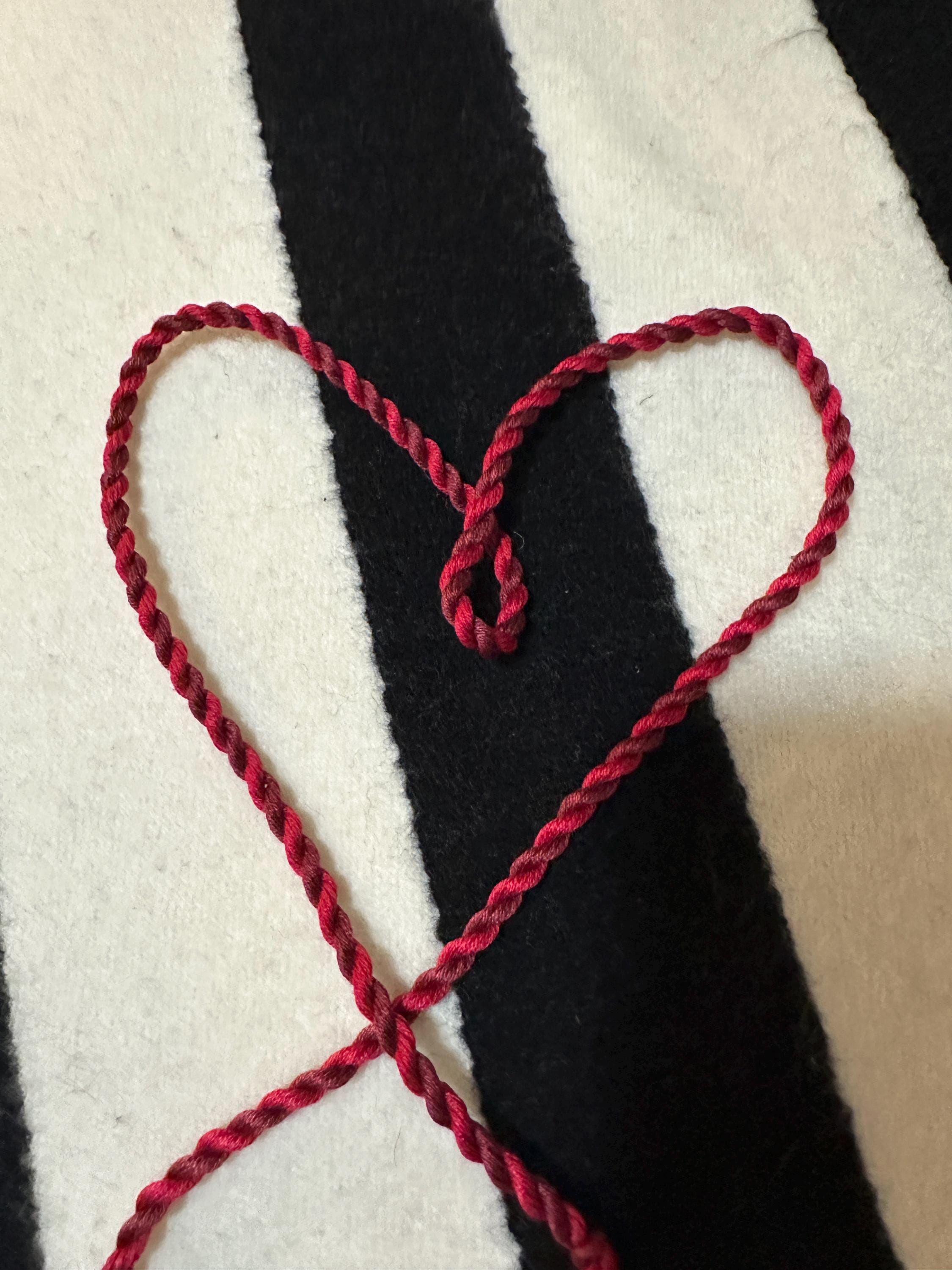 Needlepoint Cording for Ornament or Bag Charm