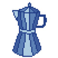 Italian Moka Coffee Pot - Digital Needlepoint Chart