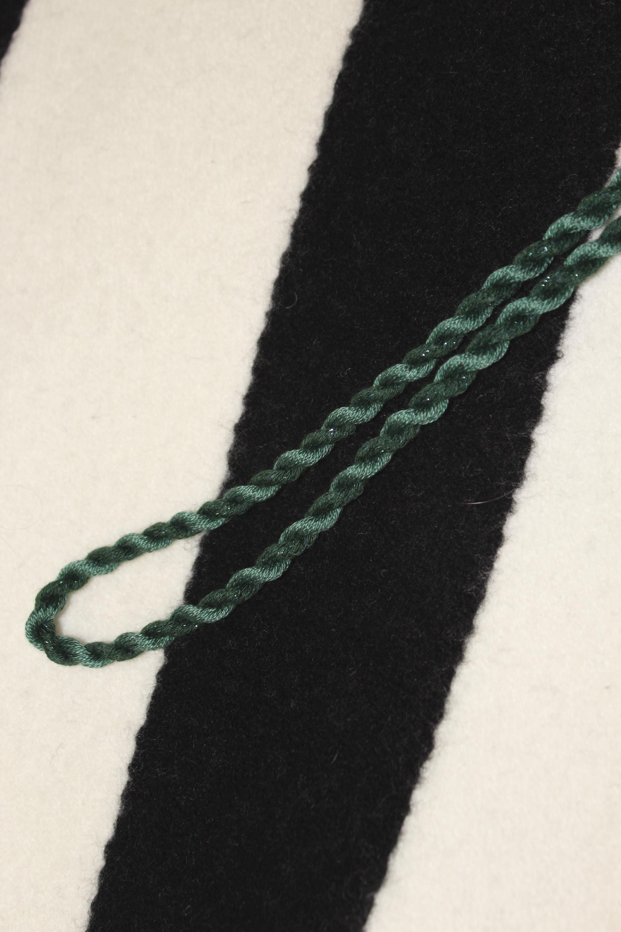 Needlepoint Cording for Ornament or Bag Charm