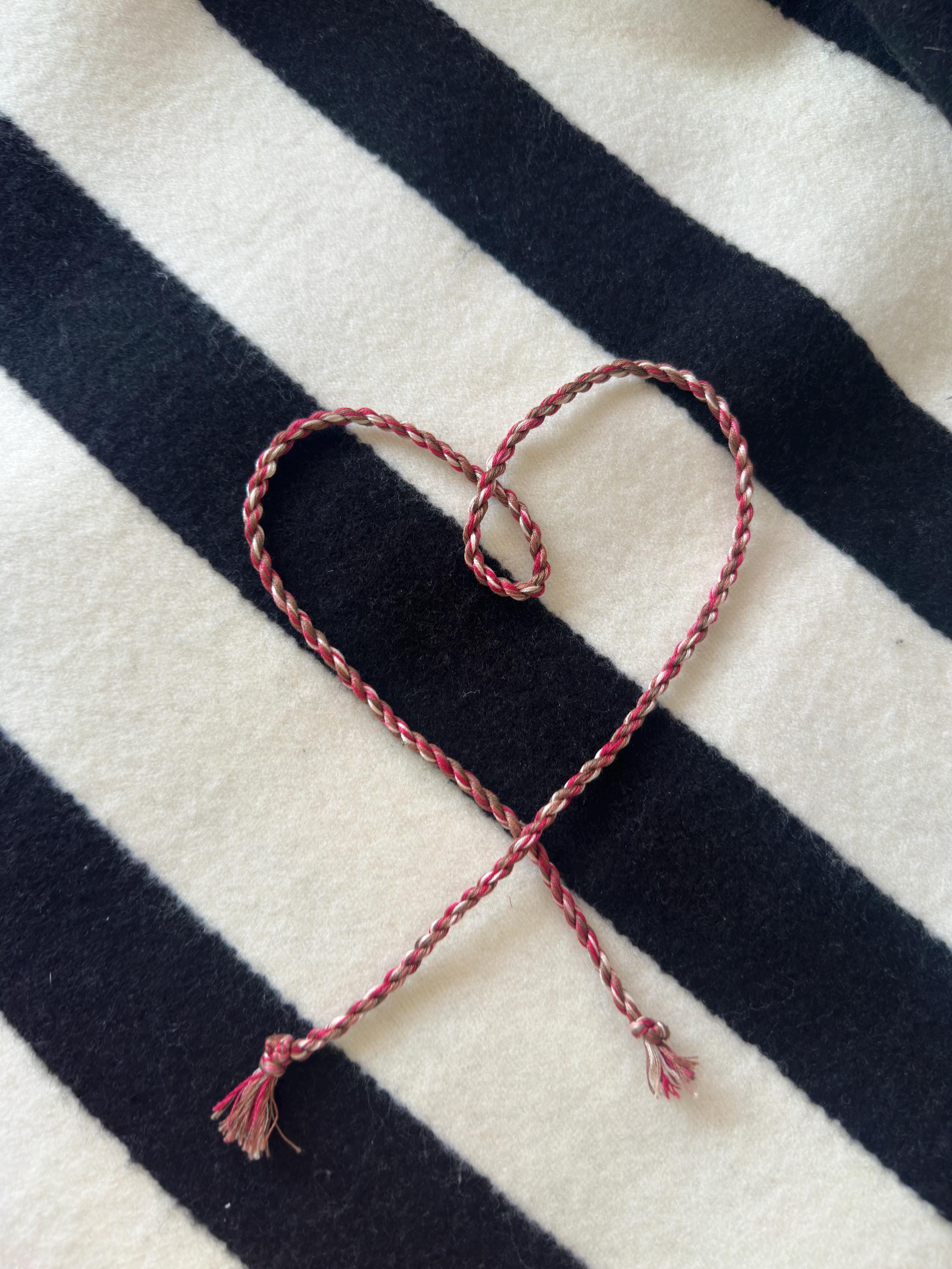 Needlepoint Cording for Ornament or Bag Charm