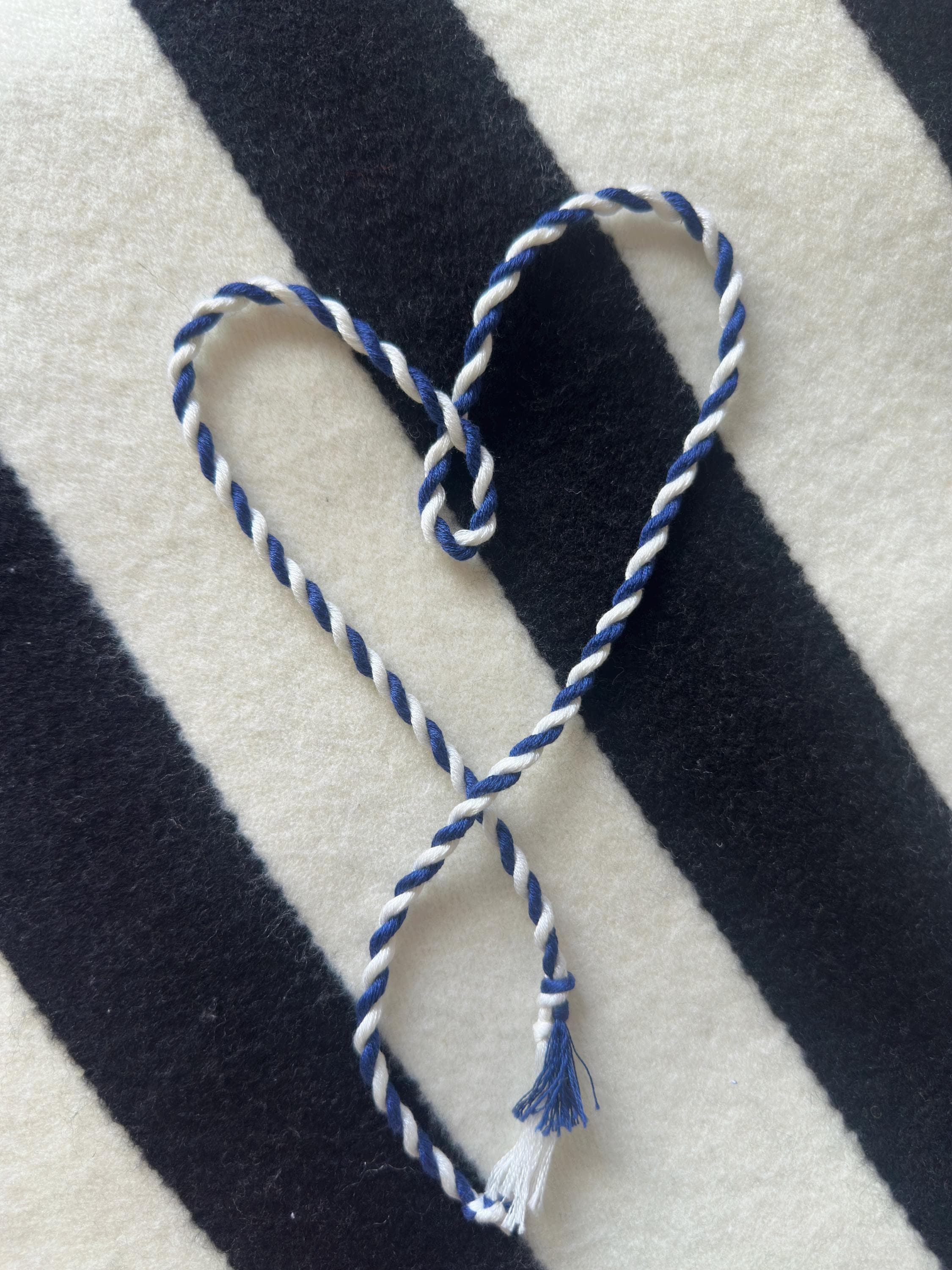 Needlepoint Cording for Ornament or Bag Charm