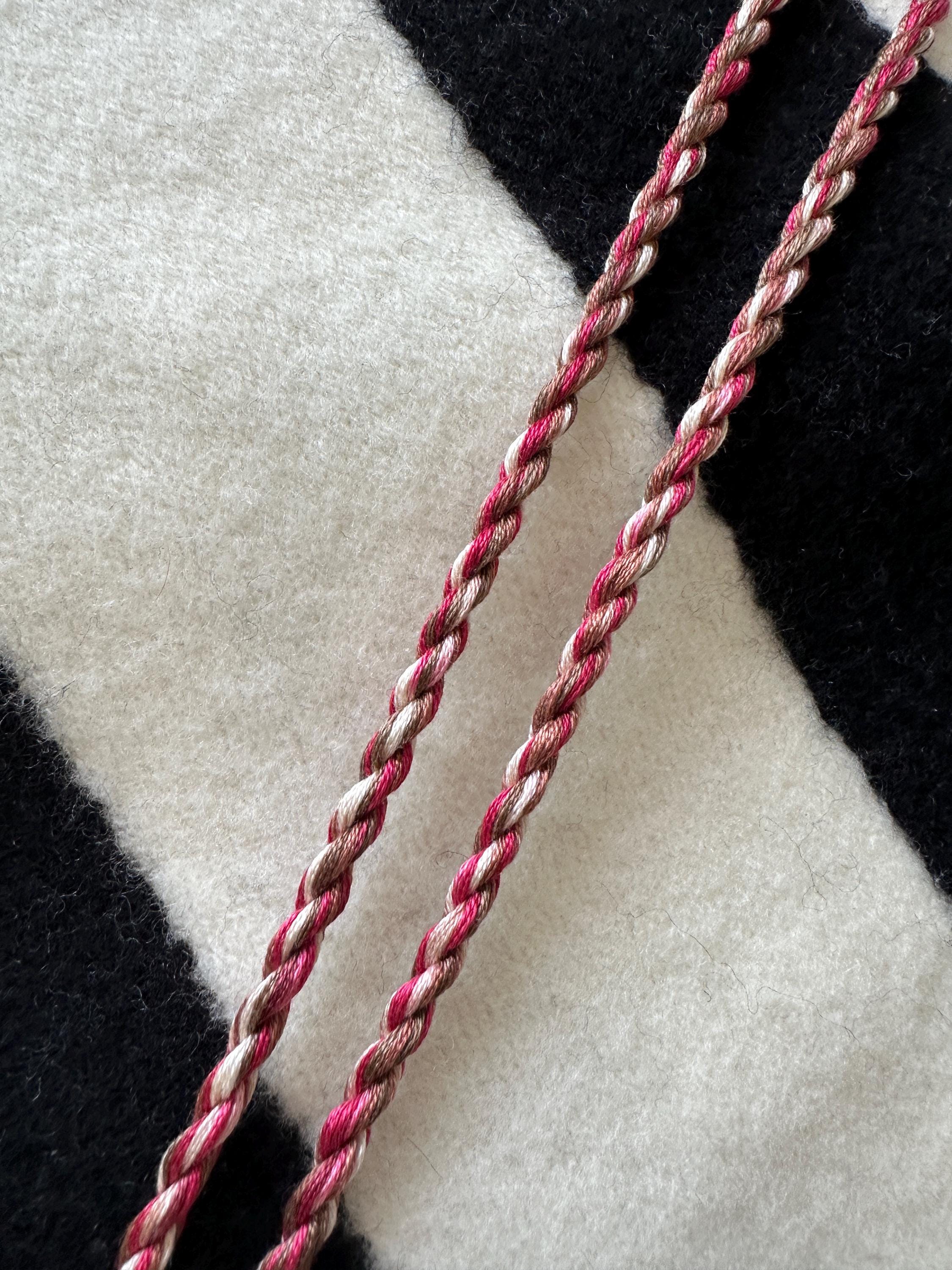 Needlepoint Cording for Ornament or Bag Charm