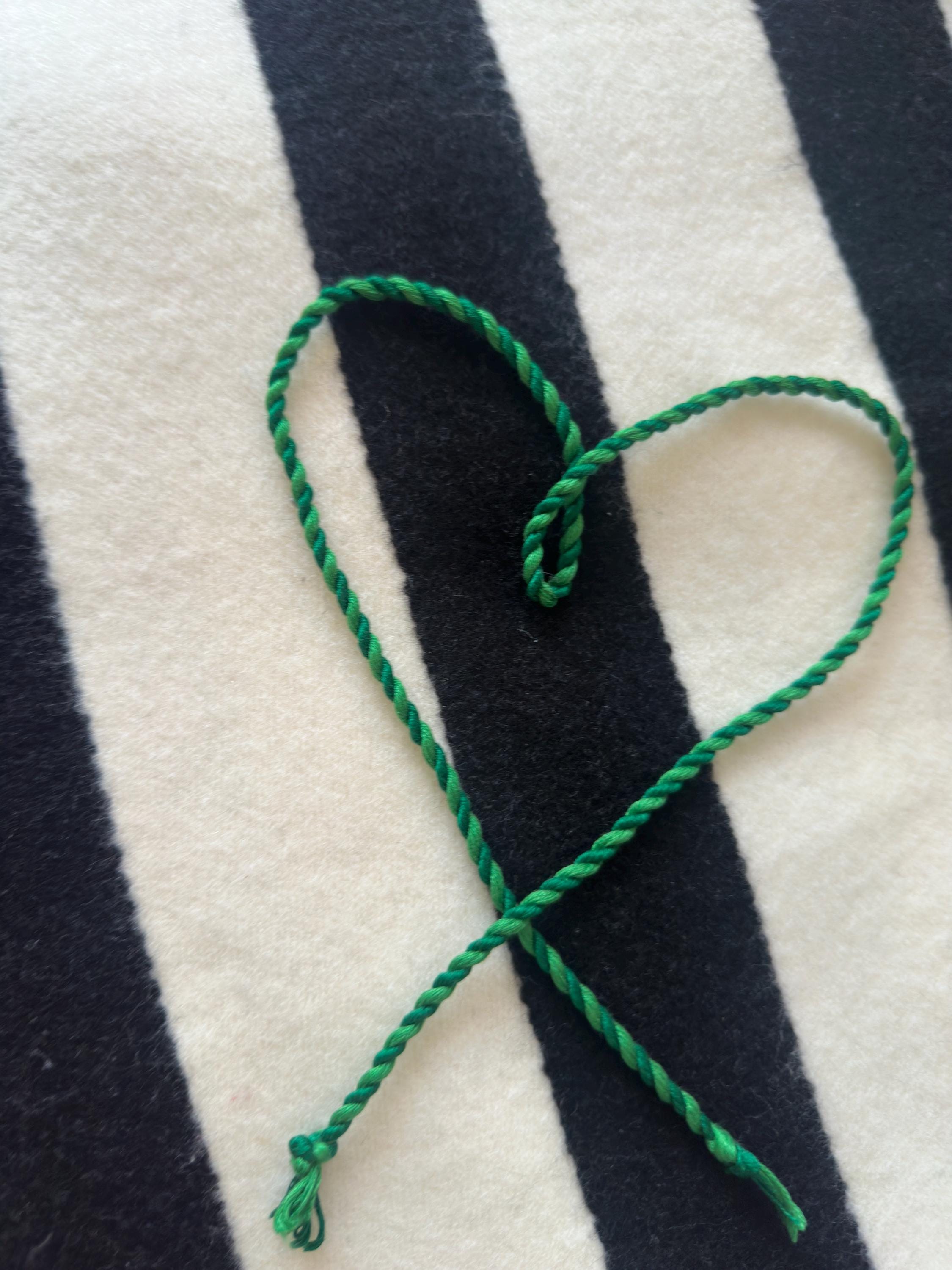 Needlepoint Cording for Ornament or Bag Charm