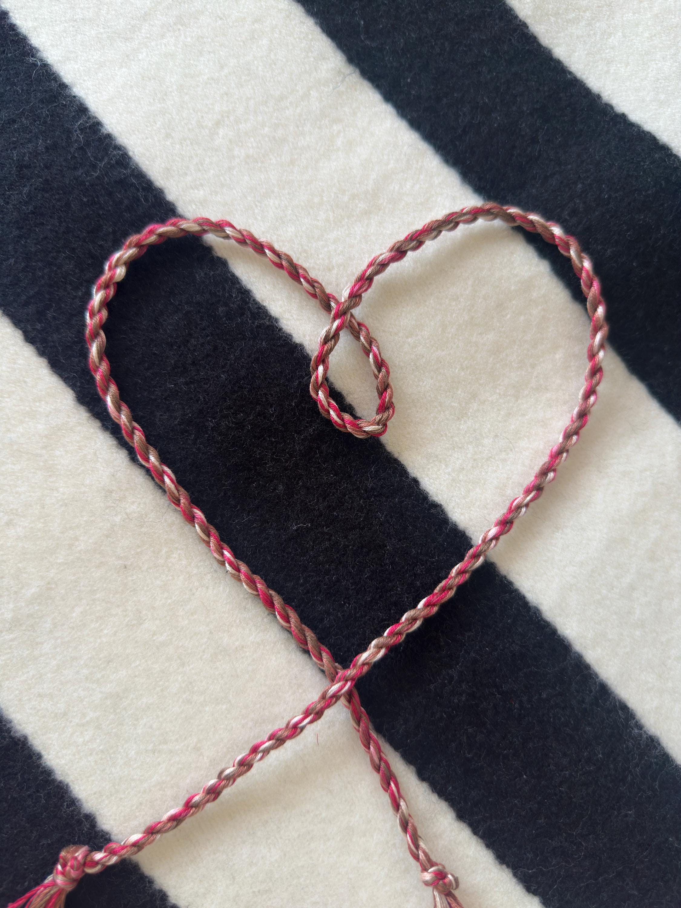 Needlepoint Cording for Ornament or Bag Charm